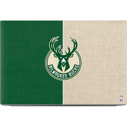 NBA Milwaukee Bucks Split Canvas Dell XPS Skin